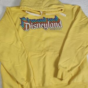 Vintage Disneyland Resort Yellow Hoodie